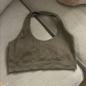 NVGTN Olive Crop Top